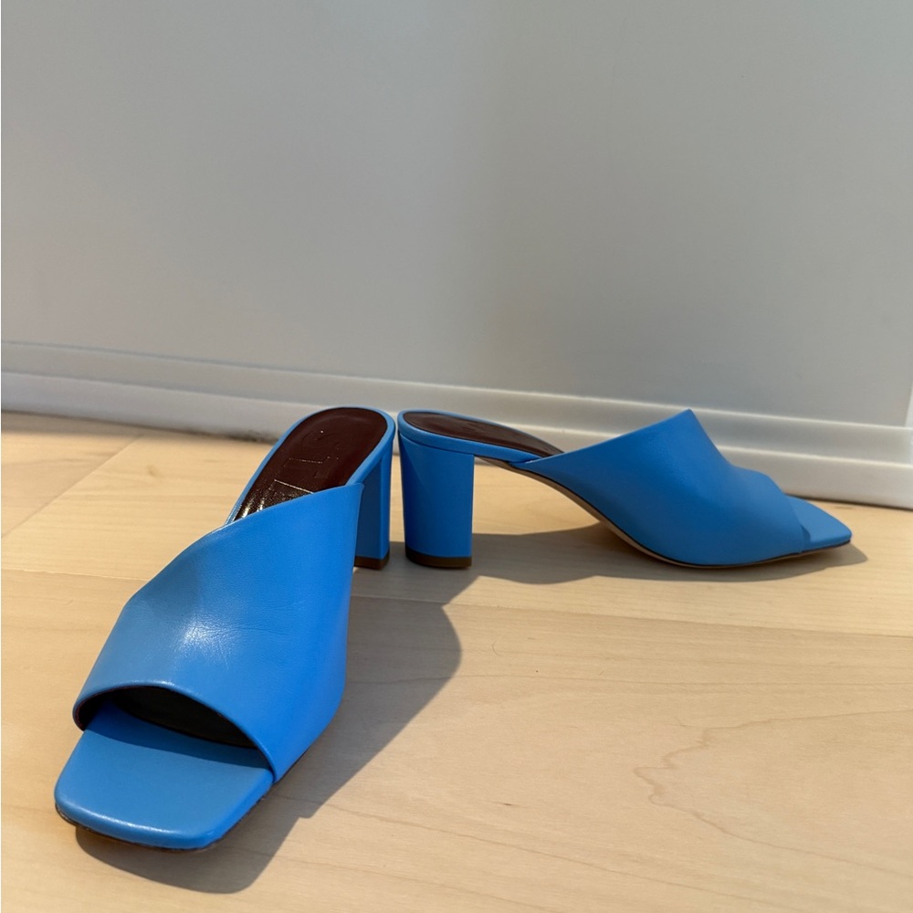 Staud Blue Mules - Picture 2 of 4
